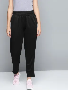 Alcis Women Solid Black Track Pant