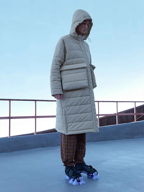 Apollo Long Coat -  Almond
