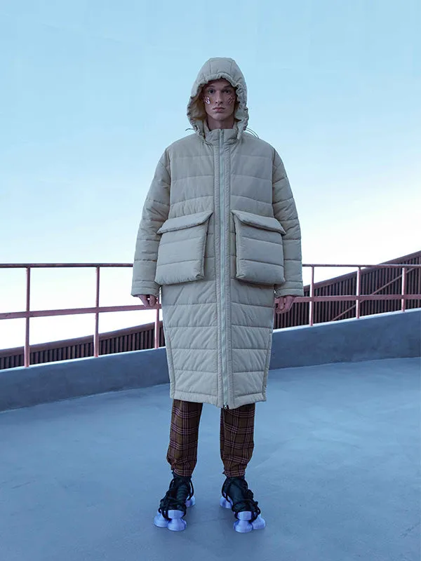 Apollo Long Coat -  Almond