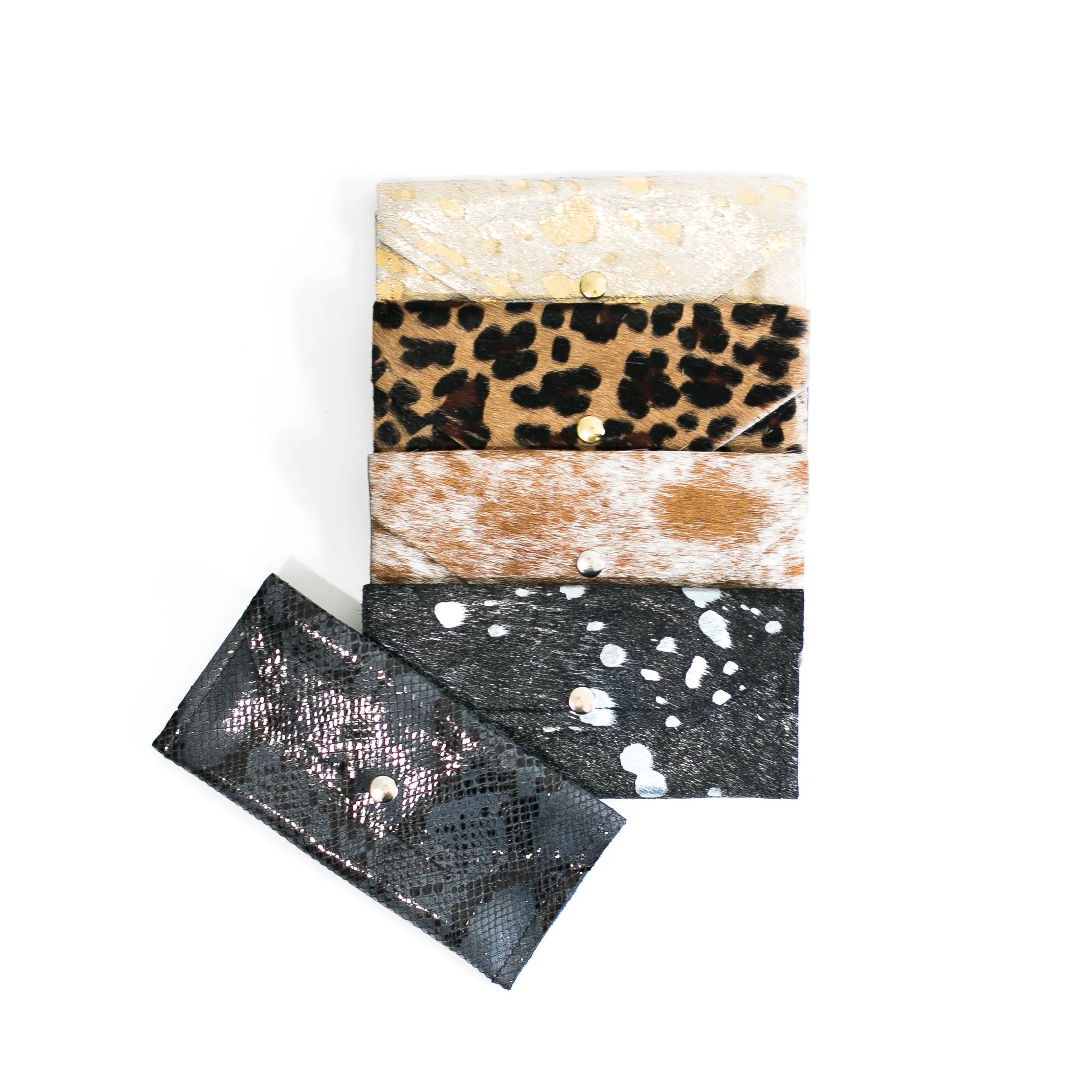 Beaudin Small Leather Cowhide Wallet
