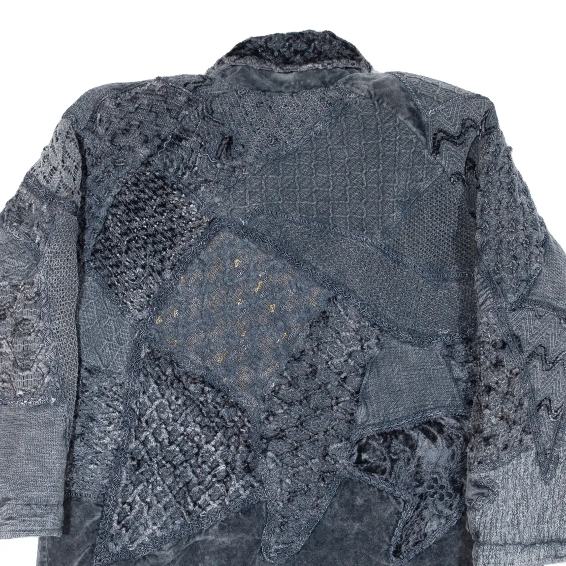 BIGI MODA Quilted Lined Womens Coat Grey XL
