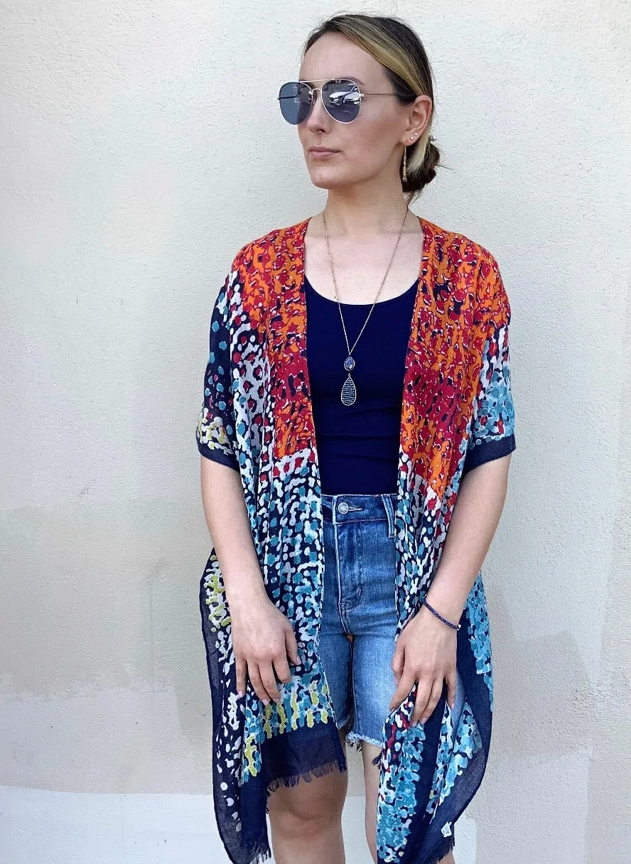 Brushstroke Kimono