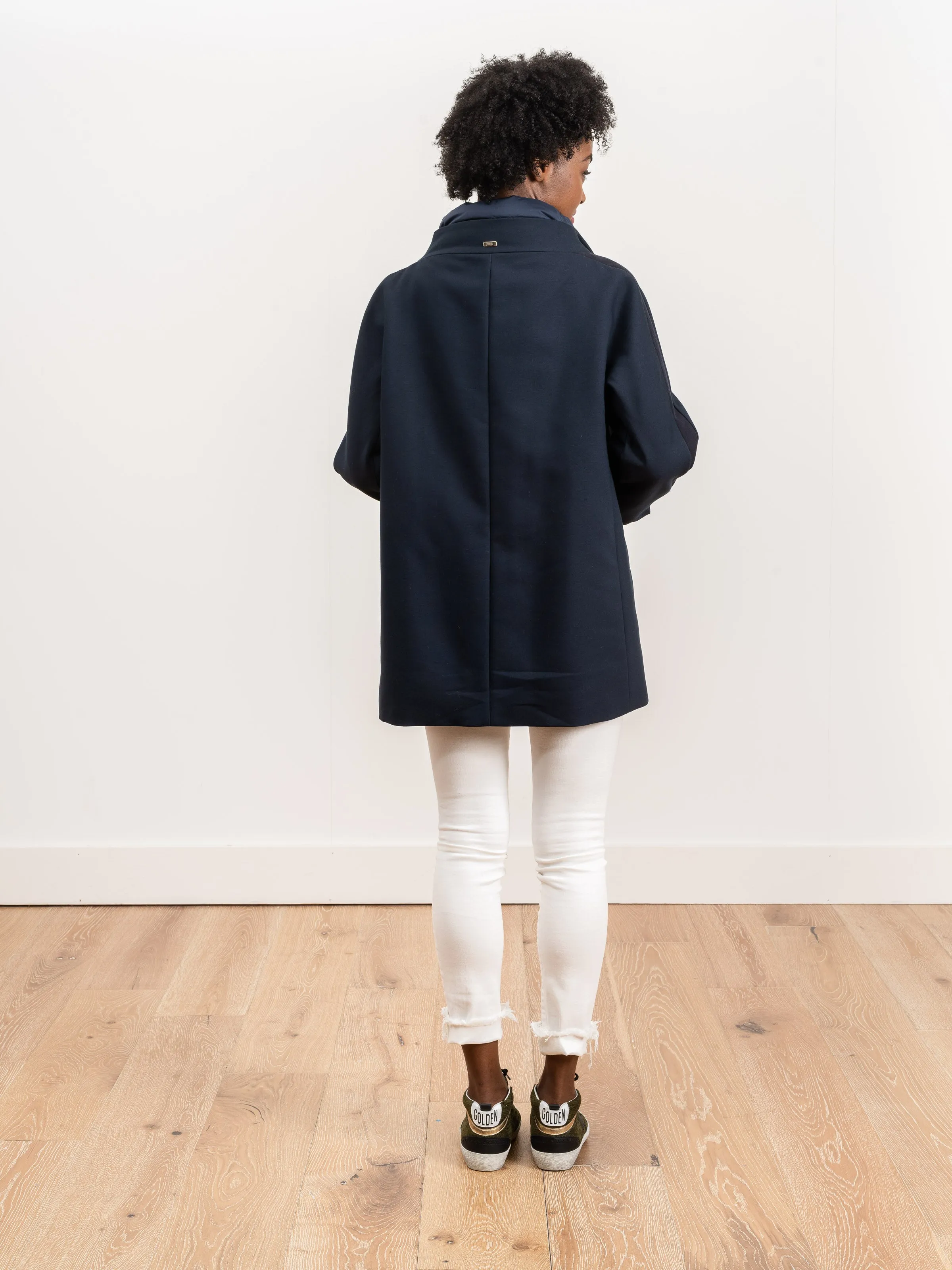 city glam coat - navy