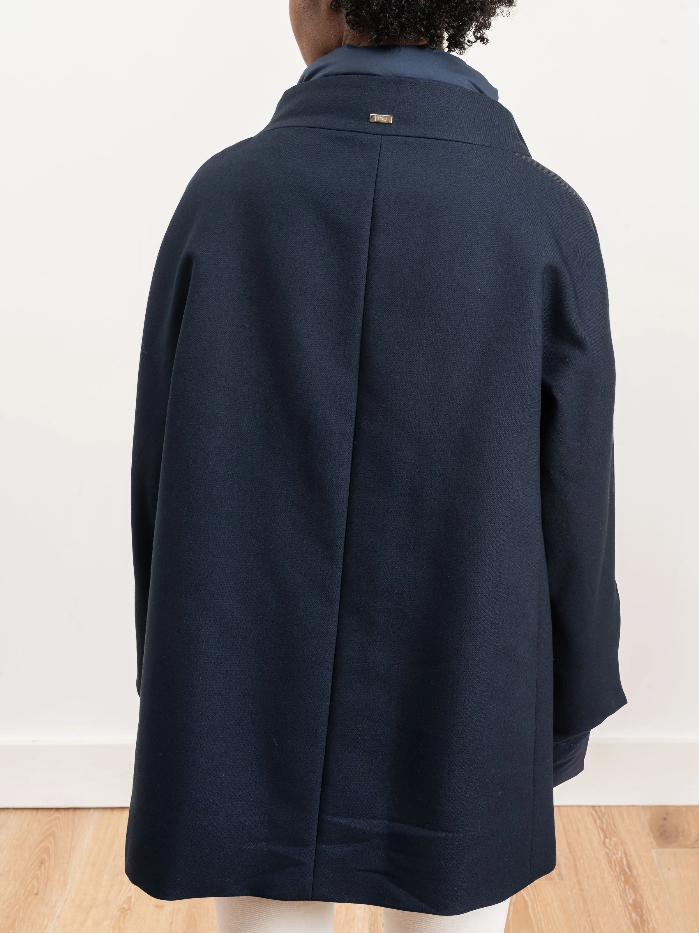 city glam coat - navy