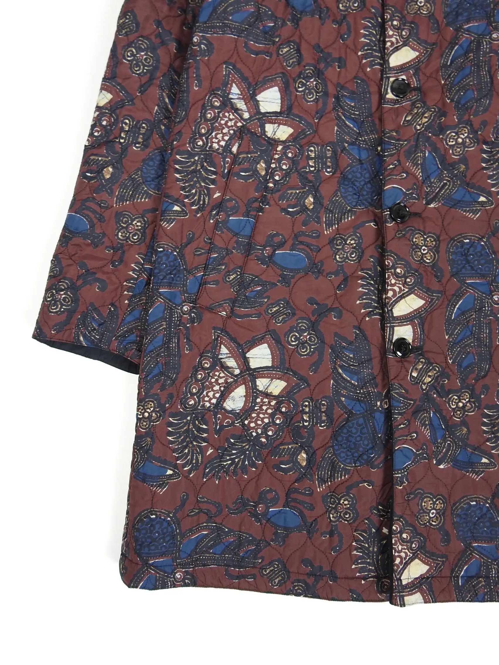 Dries Van Noten Reversible Quilted Coat Size 46