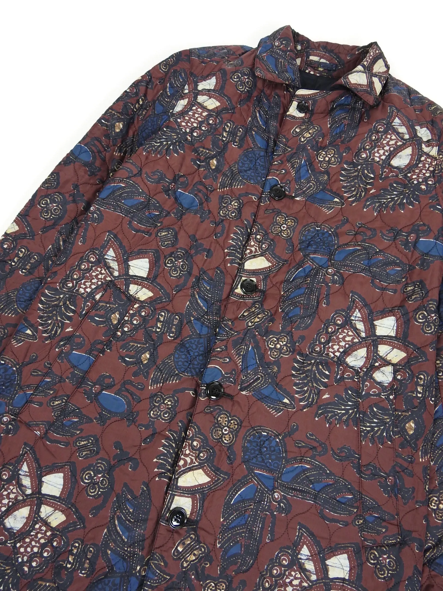 Dries Van Noten Reversible Quilted Coat Size 46