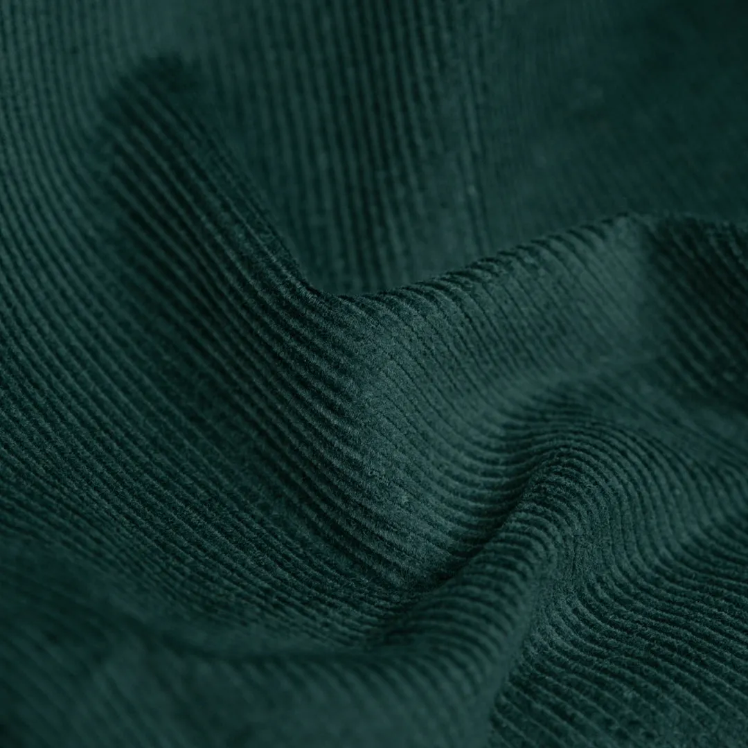 Fine Cotton Corduroy -  Midnight Spruce