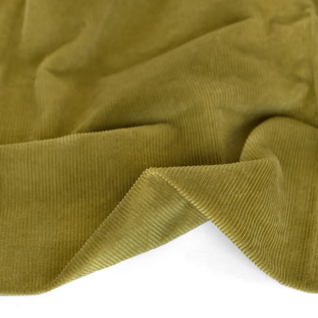 Fine Cotton Corduroy -  Pickle