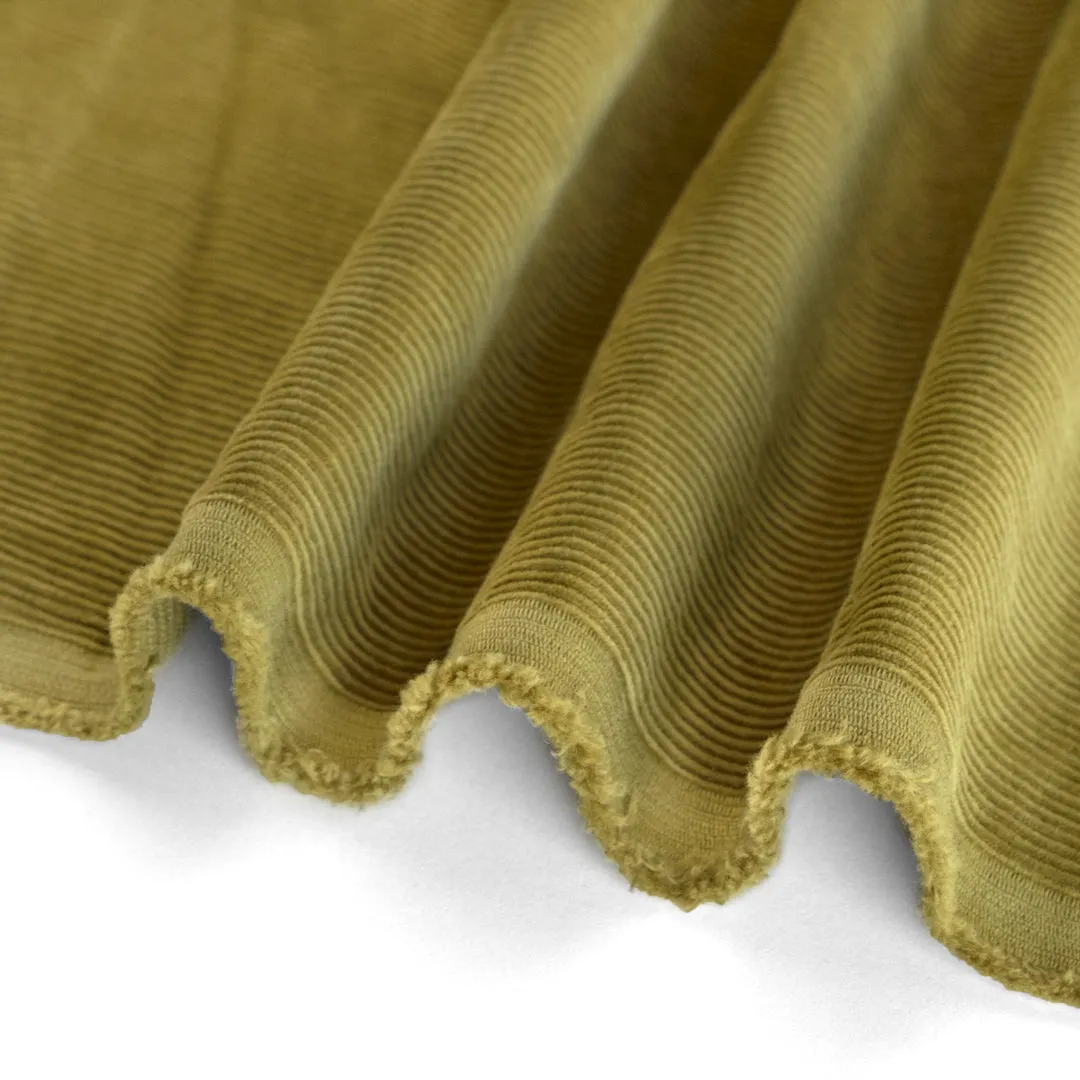 Fine Cotton Corduroy -  Pickle