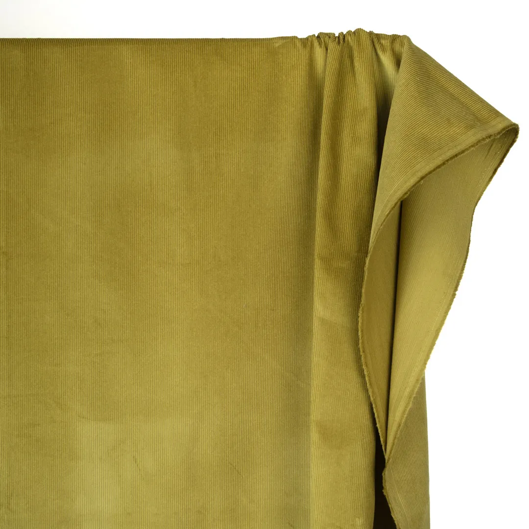 Fine Cotton Corduroy -  Pickle