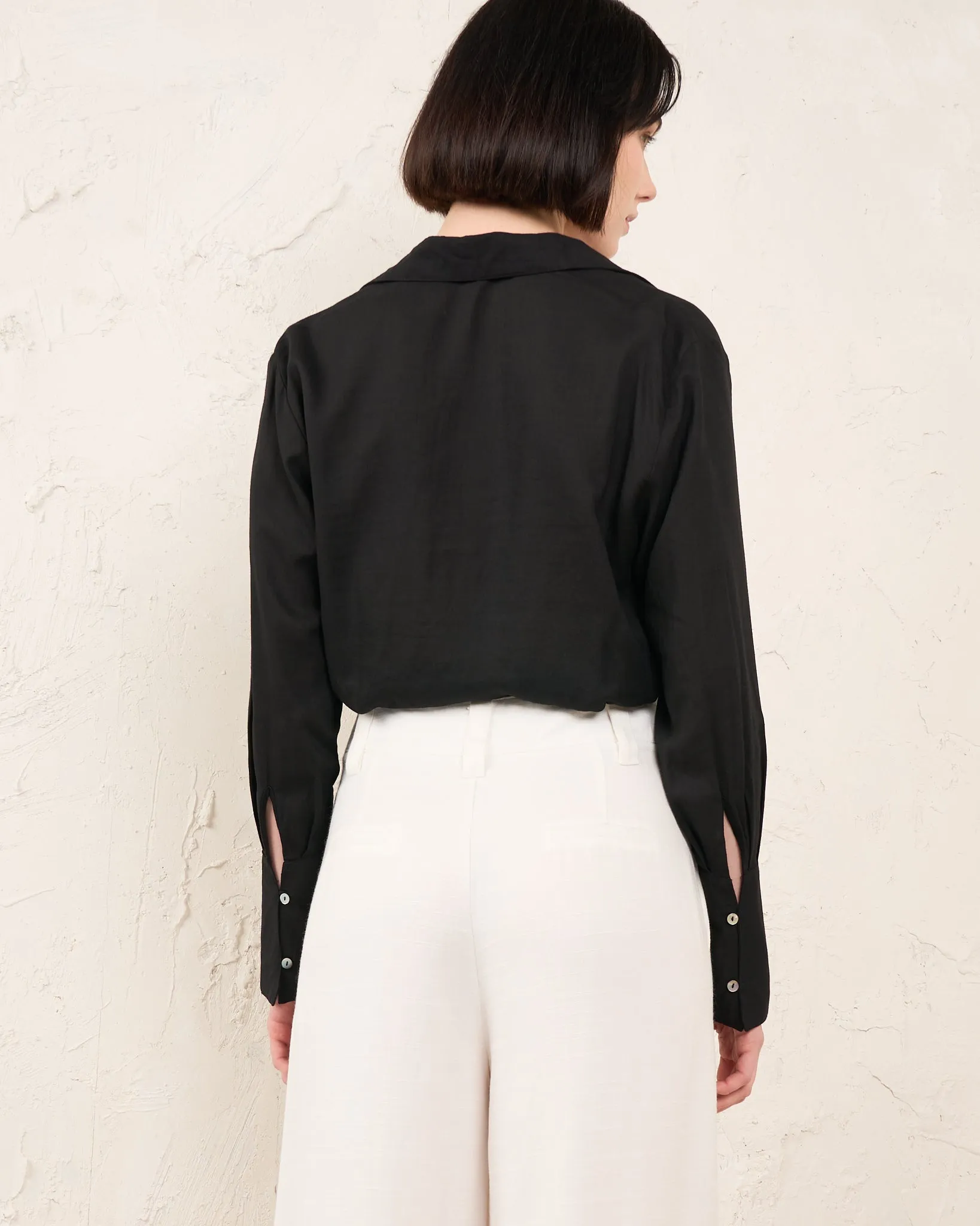 Keira White Wide Leg Pants