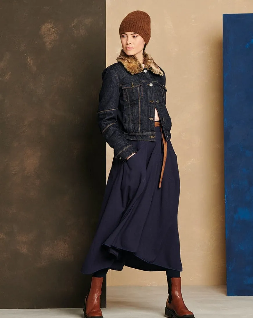 Lasting Short Denim Jacket