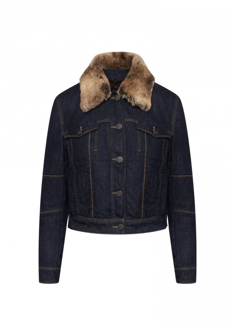 Lasting Short Denim Jacket