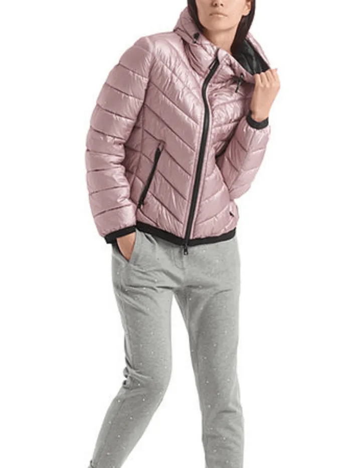 Marc Cain S Sports Coral Blush Padded Coat RS 12.03 W68 Col 216