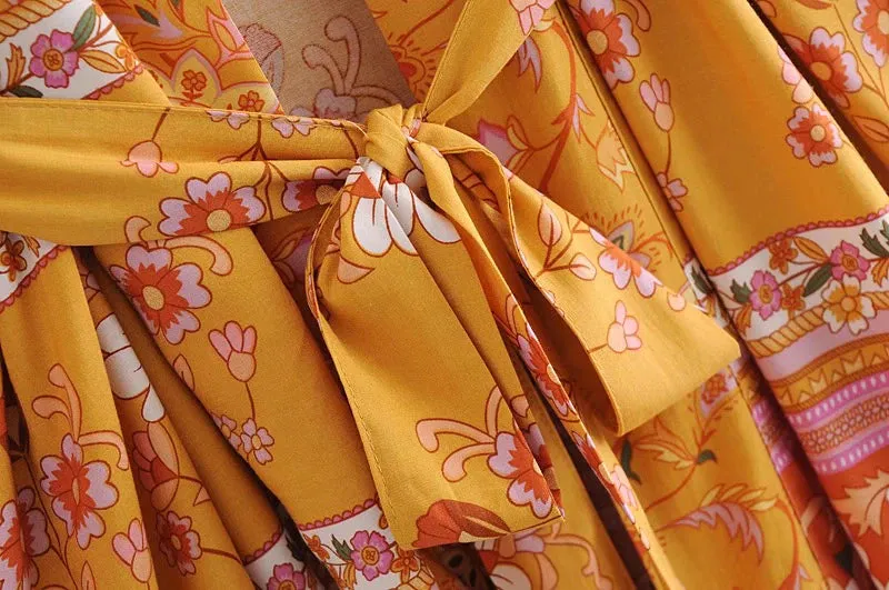 Marigold's Short Kimono