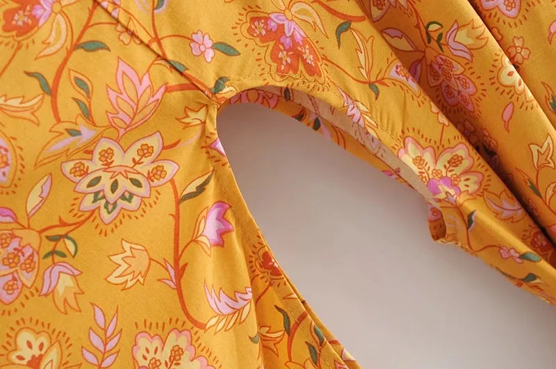 Marigold's Short Kimono