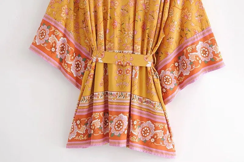 Marigold's Short Kimono