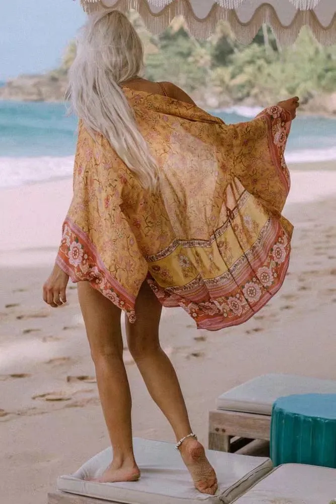 Marigold's Short Kimono