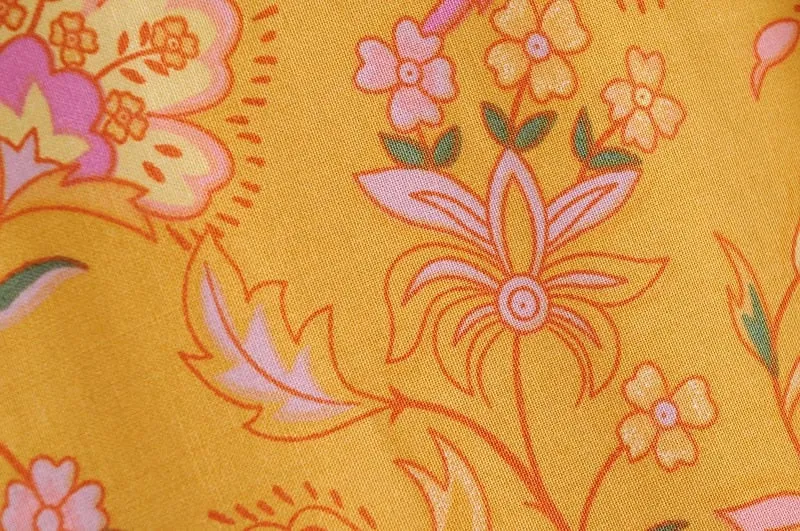 Marigold's Short Kimono
