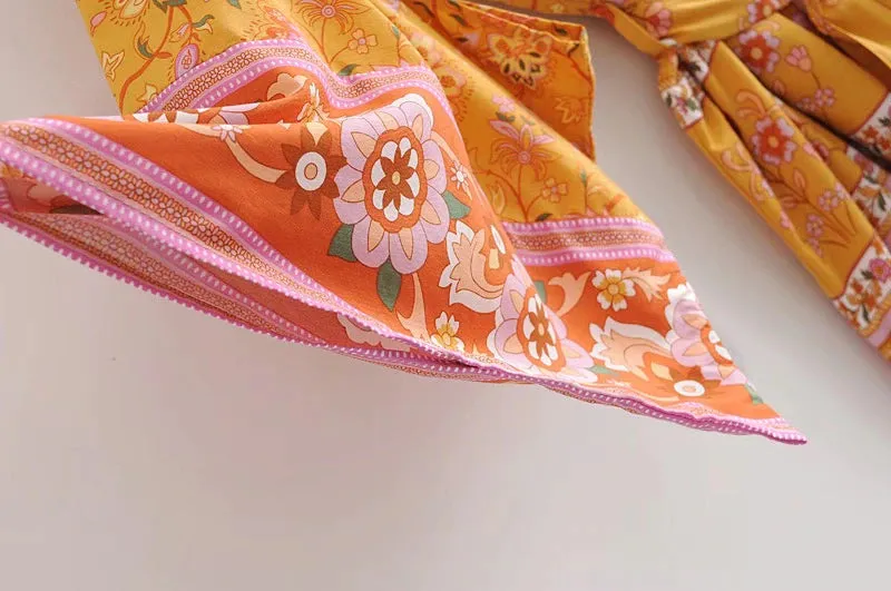 Marigold's Short Kimono