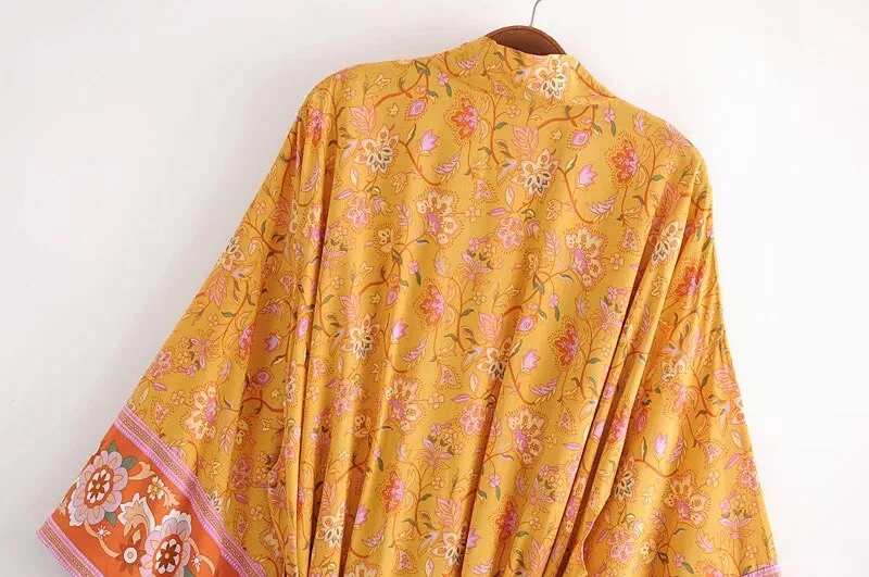 Marigold's Short Kimono