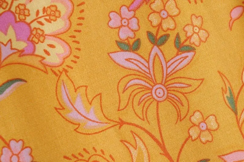 Marigold's Short Kimono