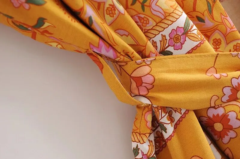 Marigold's Short Kimono