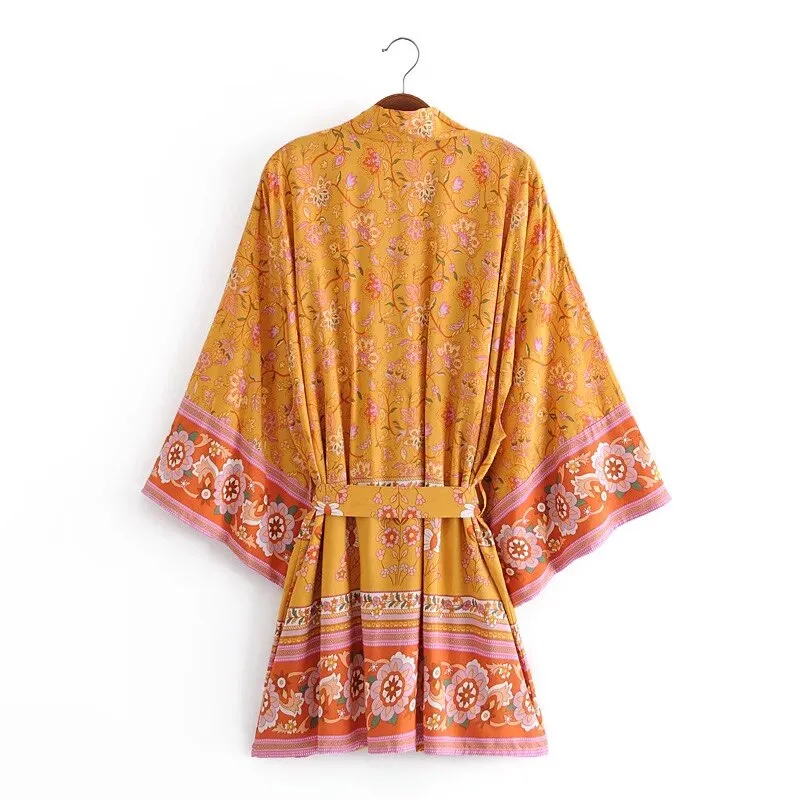 Marigold's Short Kimono