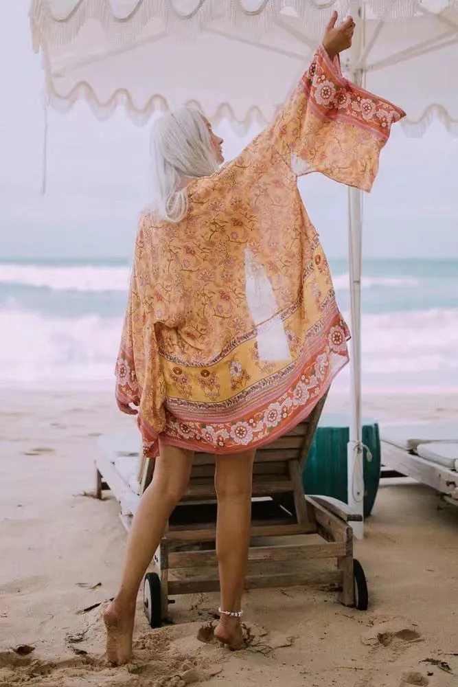 Marigold's Short Kimono