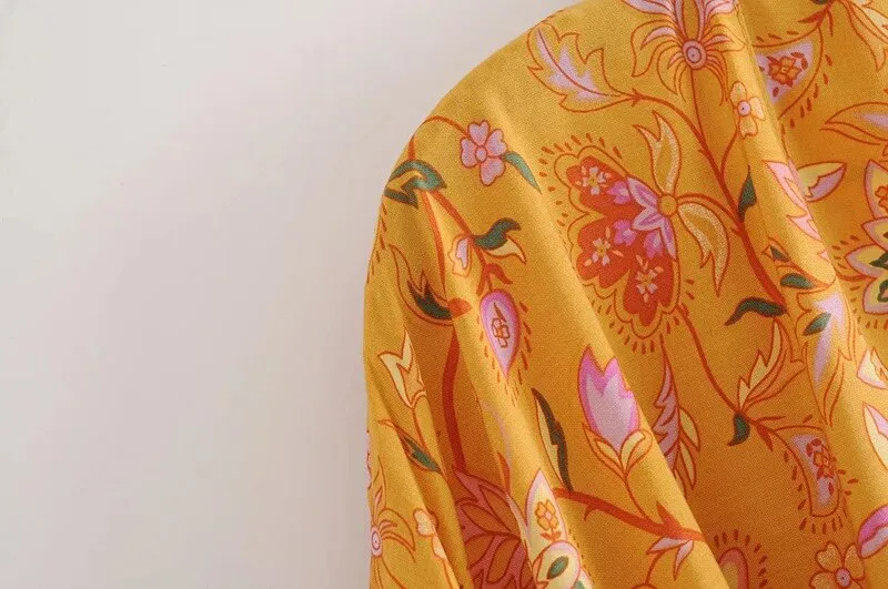 Marigold's Short Kimono