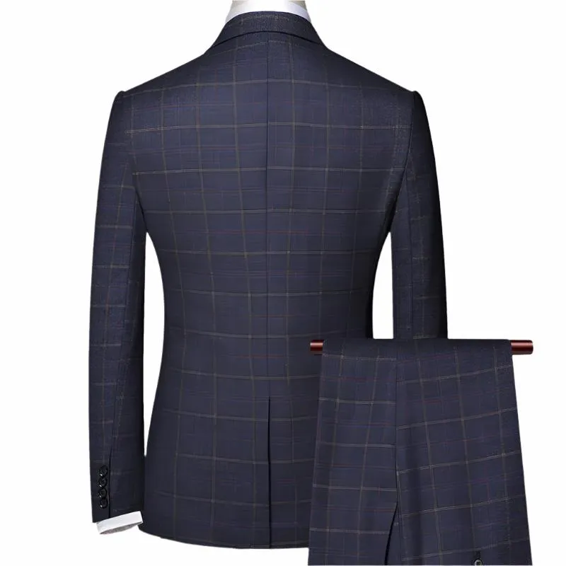 Men's Suit Three-piece Suit Groom Wedding Dress  Jacket