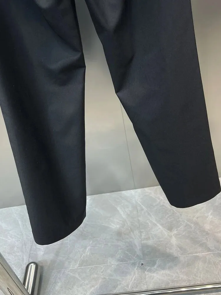 Minimalist Trousers For Women High Waist Patchwork Summer Fashion Style Clotihng Skirt Shorts Female Fashion