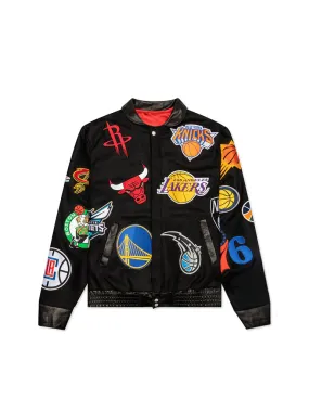 NBA Collage Wool Jacket