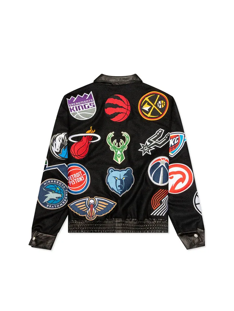 NBA Collage Wool Jacket
