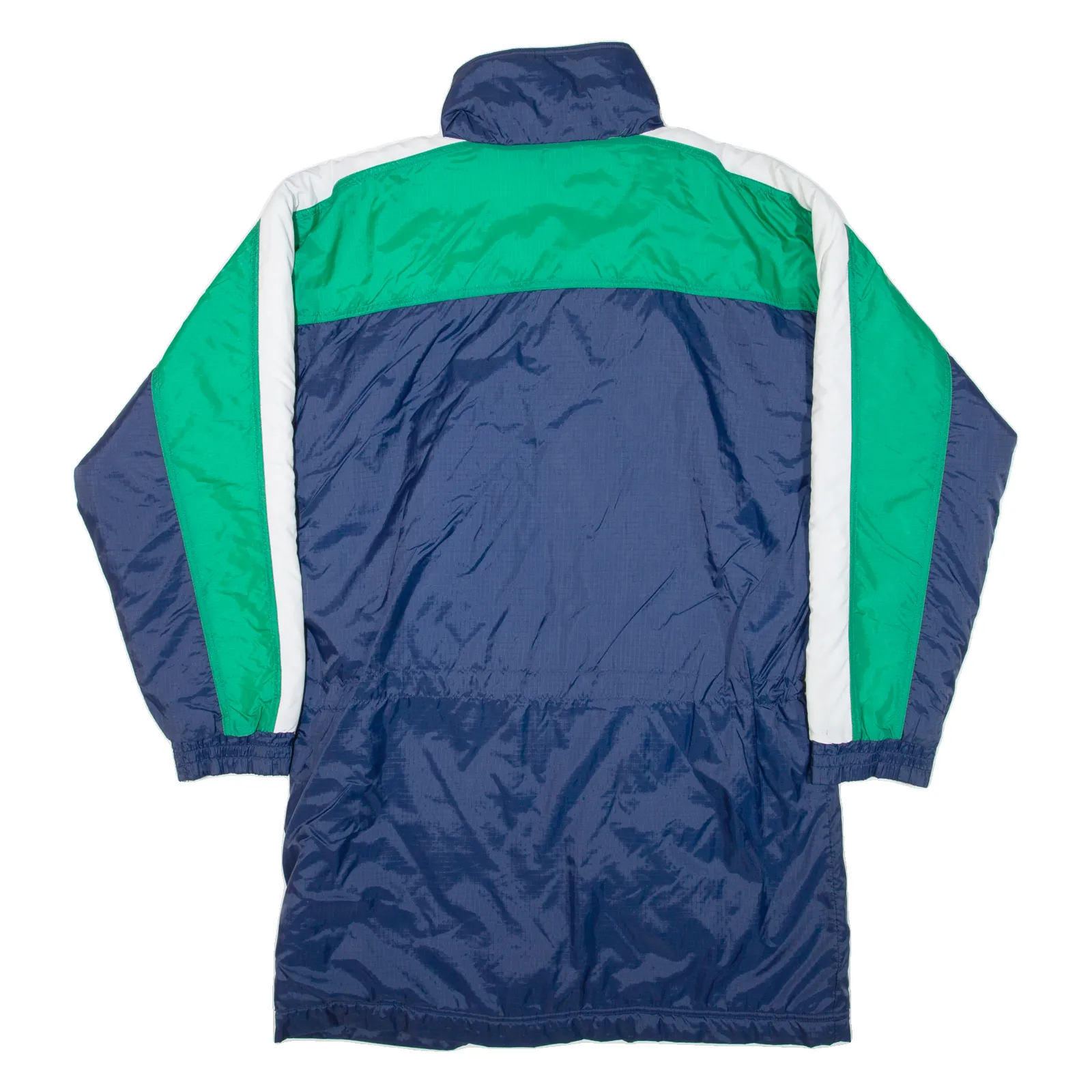 PUMA Quilted Lined Mens Coat Blue 90s M