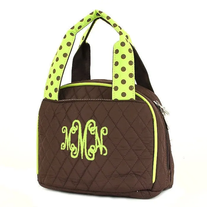 QSD2755 Quilted Solid Lunch Bag