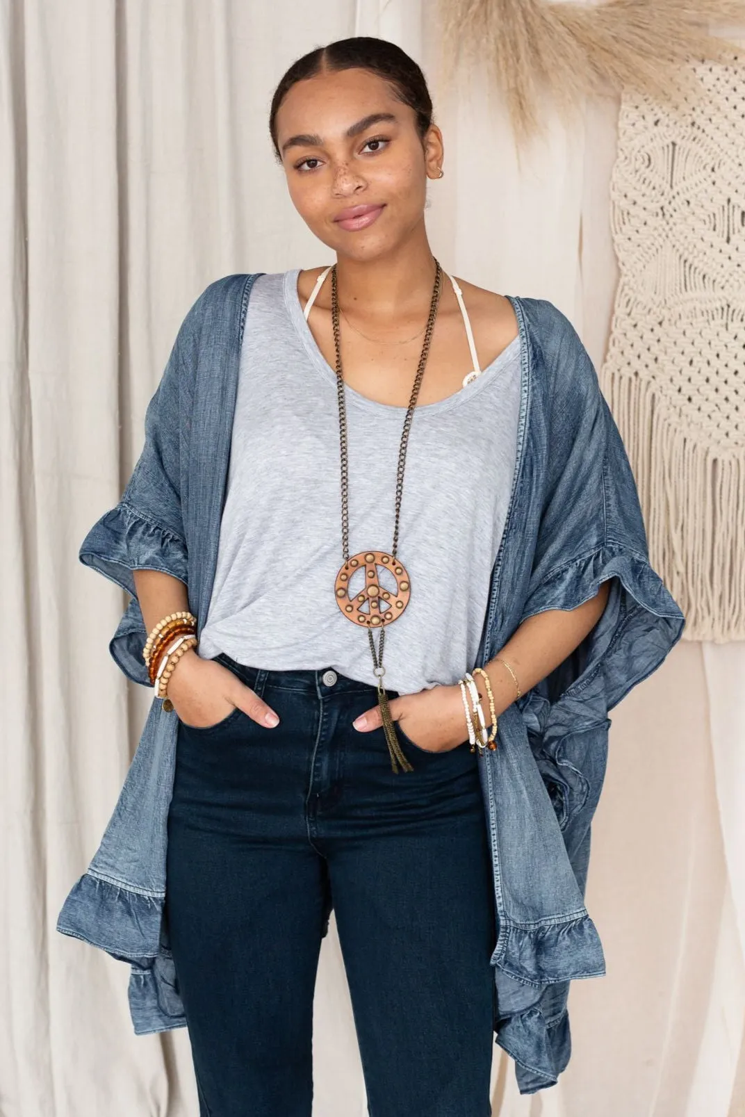 Robbie Denim Jacket - Blue