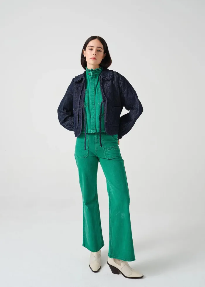 Seventy   Mochi Heidi Jacket in Indigo Rinse