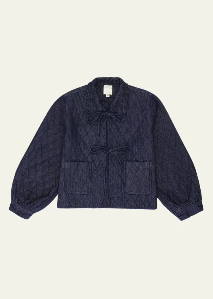 Seventy   Mochi Heidi Jacket in Indigo Rinse