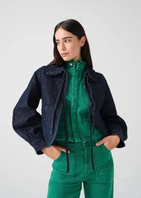 Seventy   Mochi Heidi Jacket in Indigo Rinse