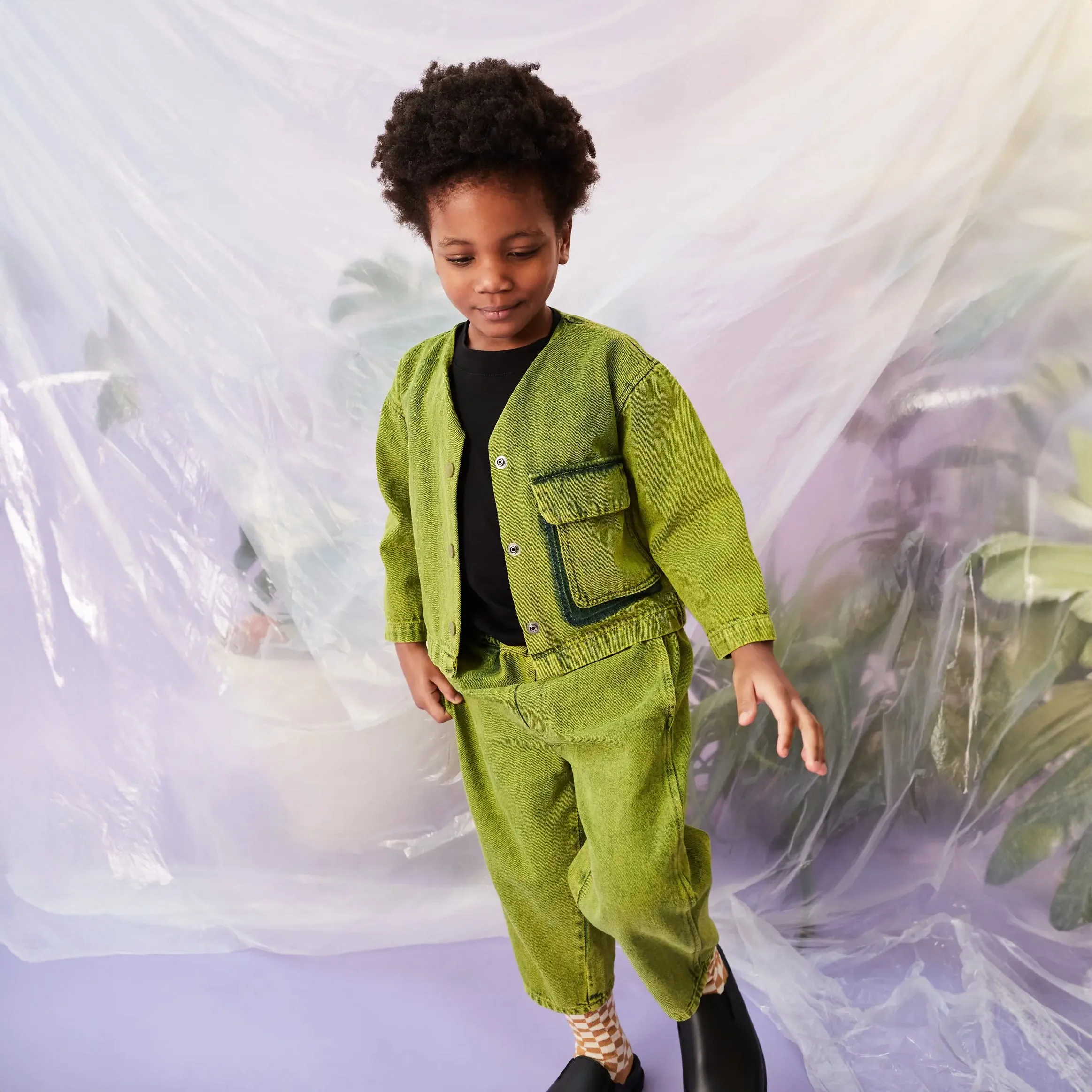 Studio Koter Acid Green Manu Trousers