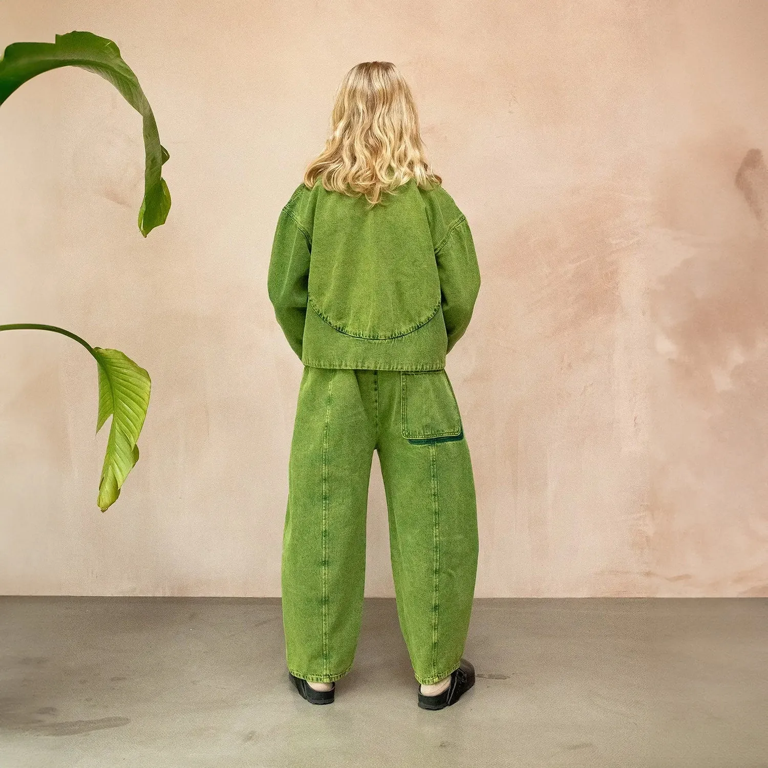 Studio Koter Acid Green Manu Trousers