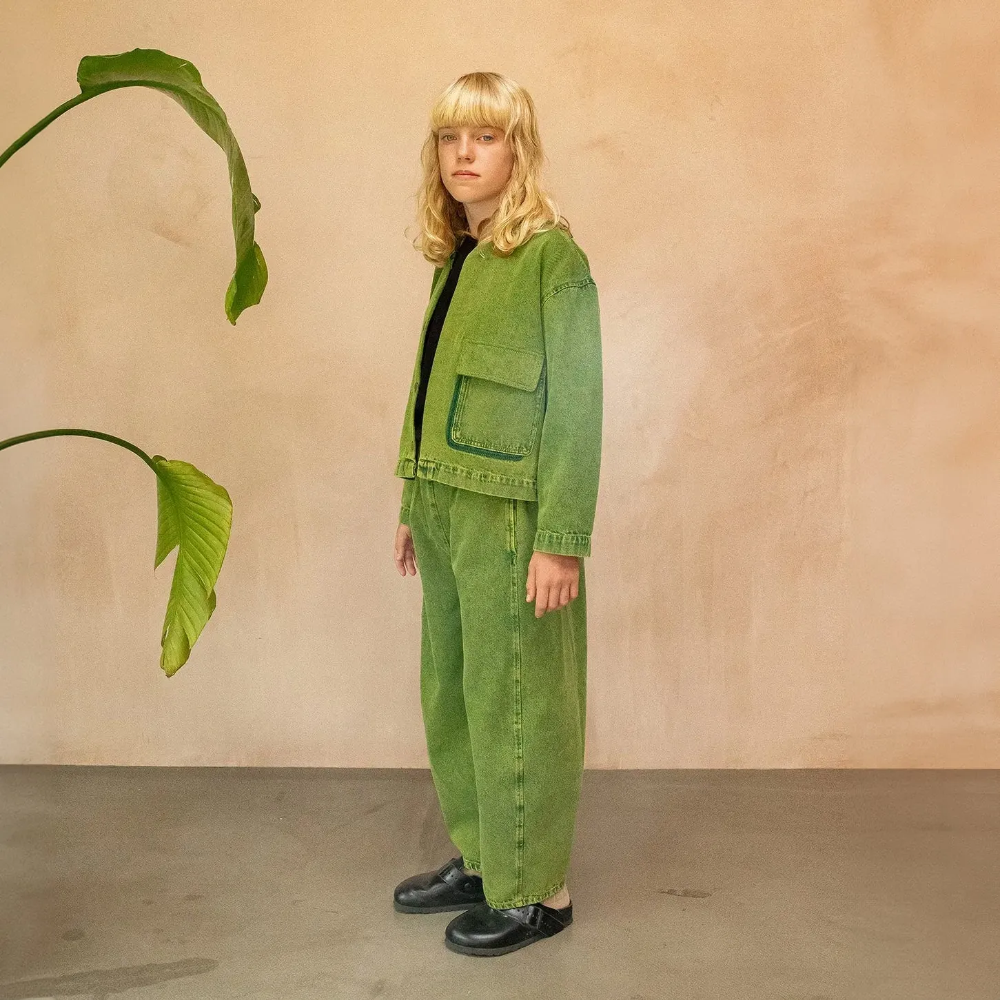 Studio Koter Acid Green Manu Trousers