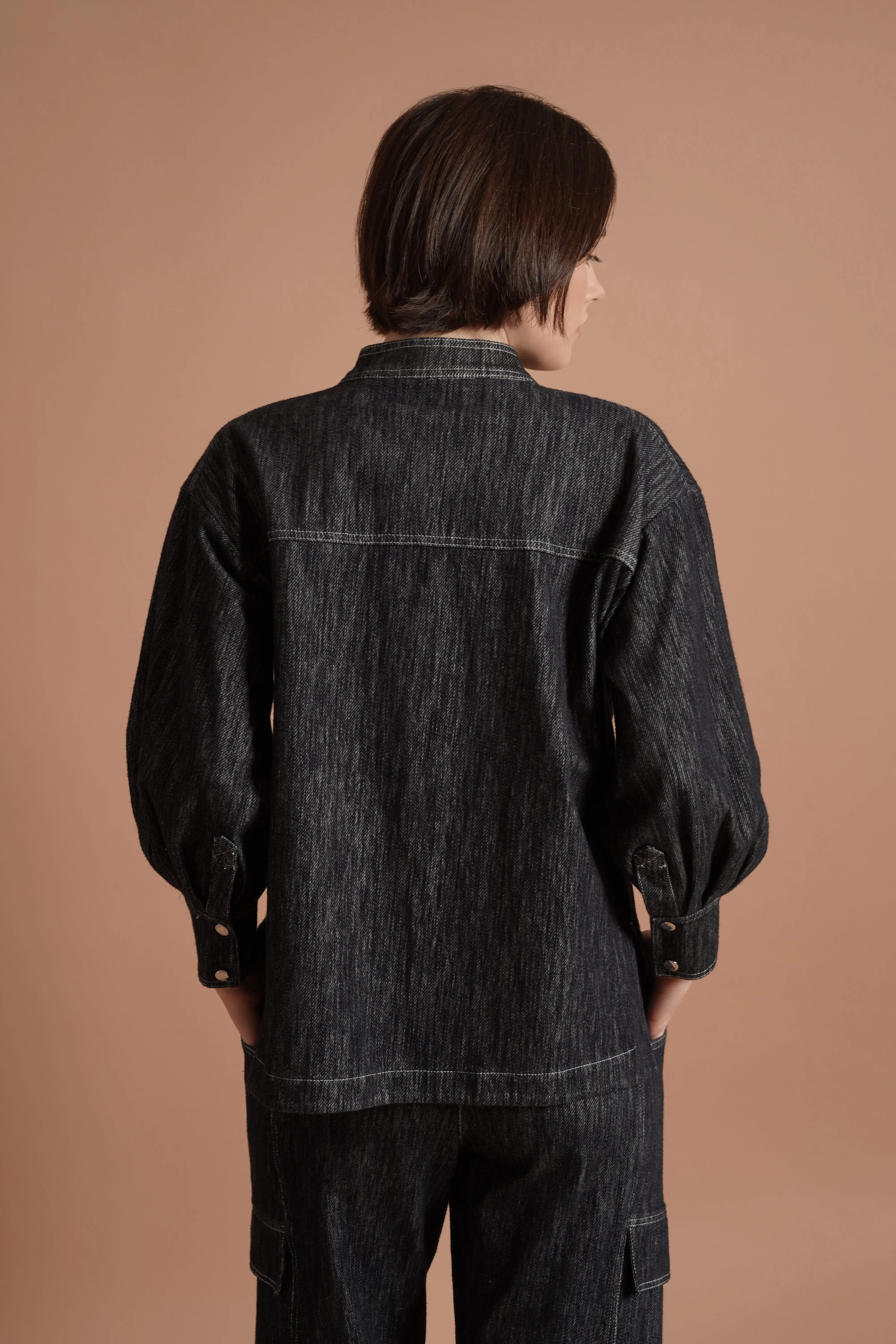 Urban Noir Denim Match