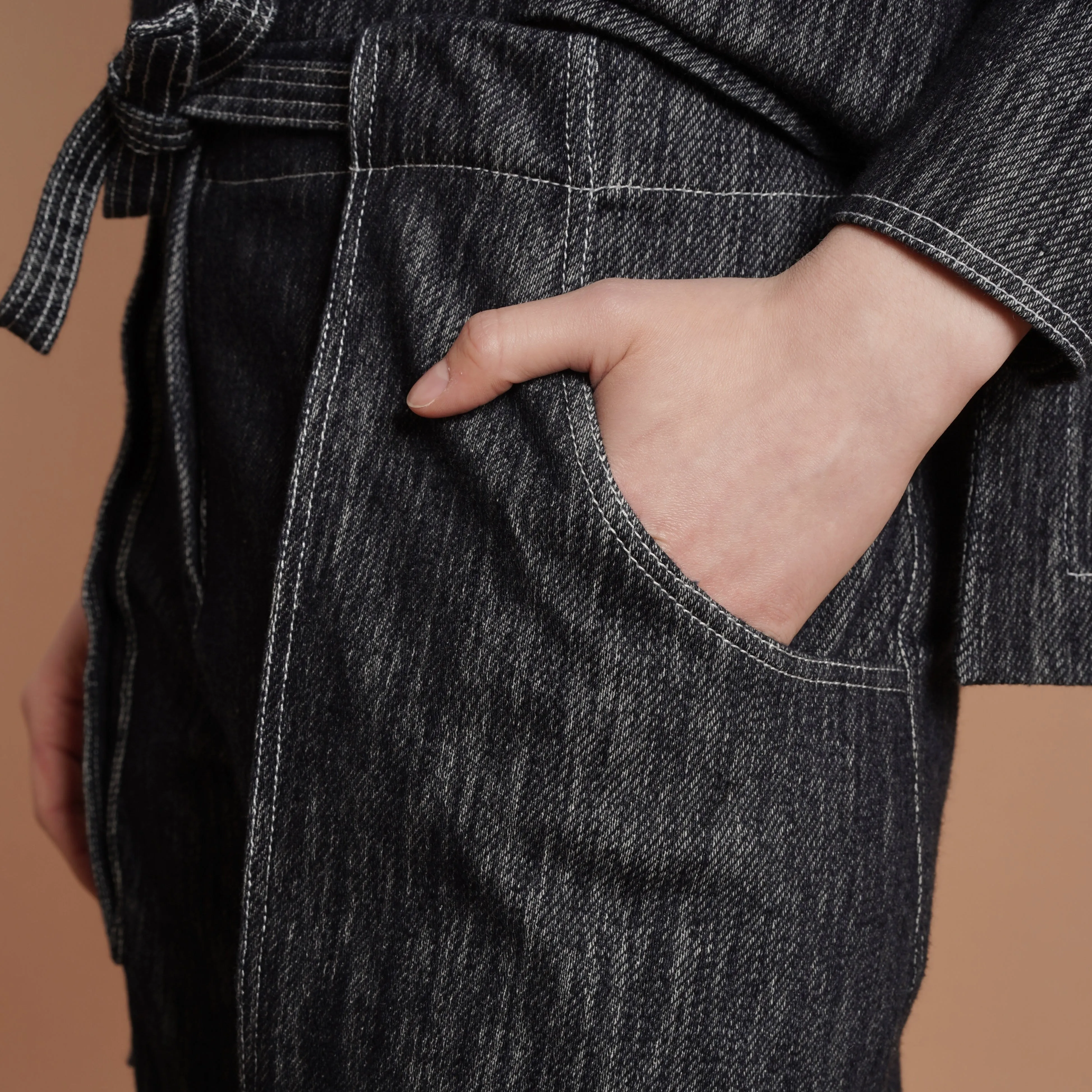 Urban Noir Denim Match