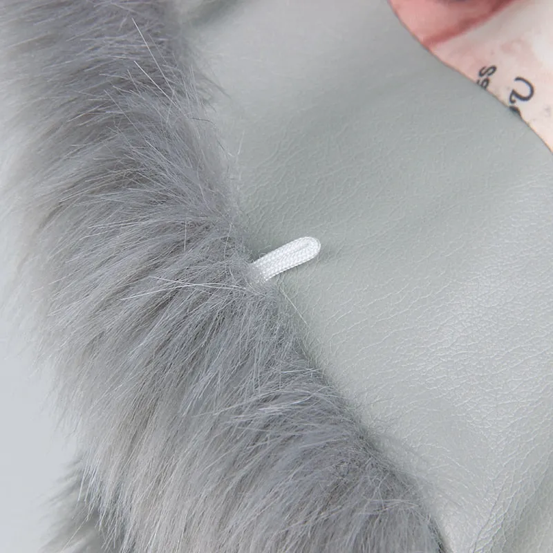 VenusFox Faux Fur Vest Jacket