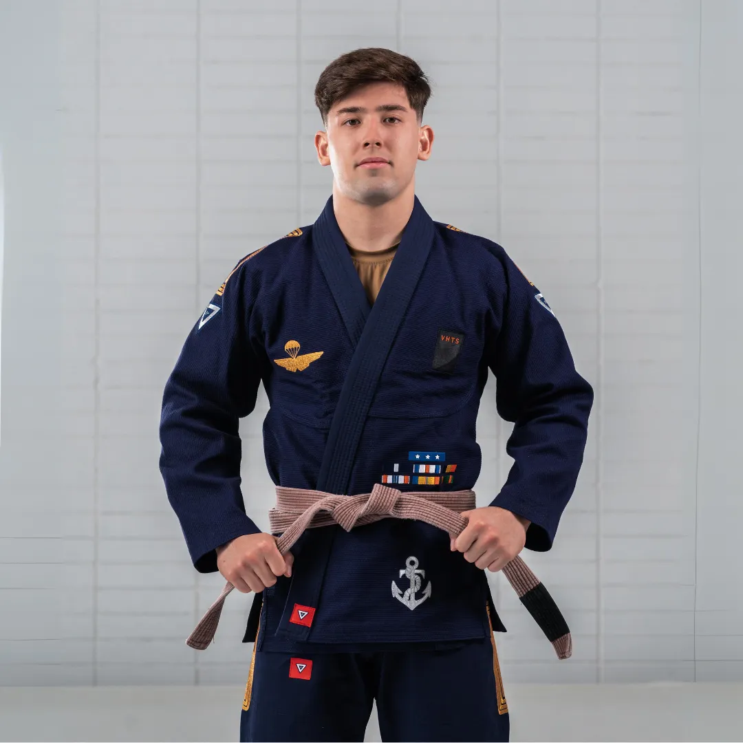 VHTS Kimono Be Water - Navy - A1
