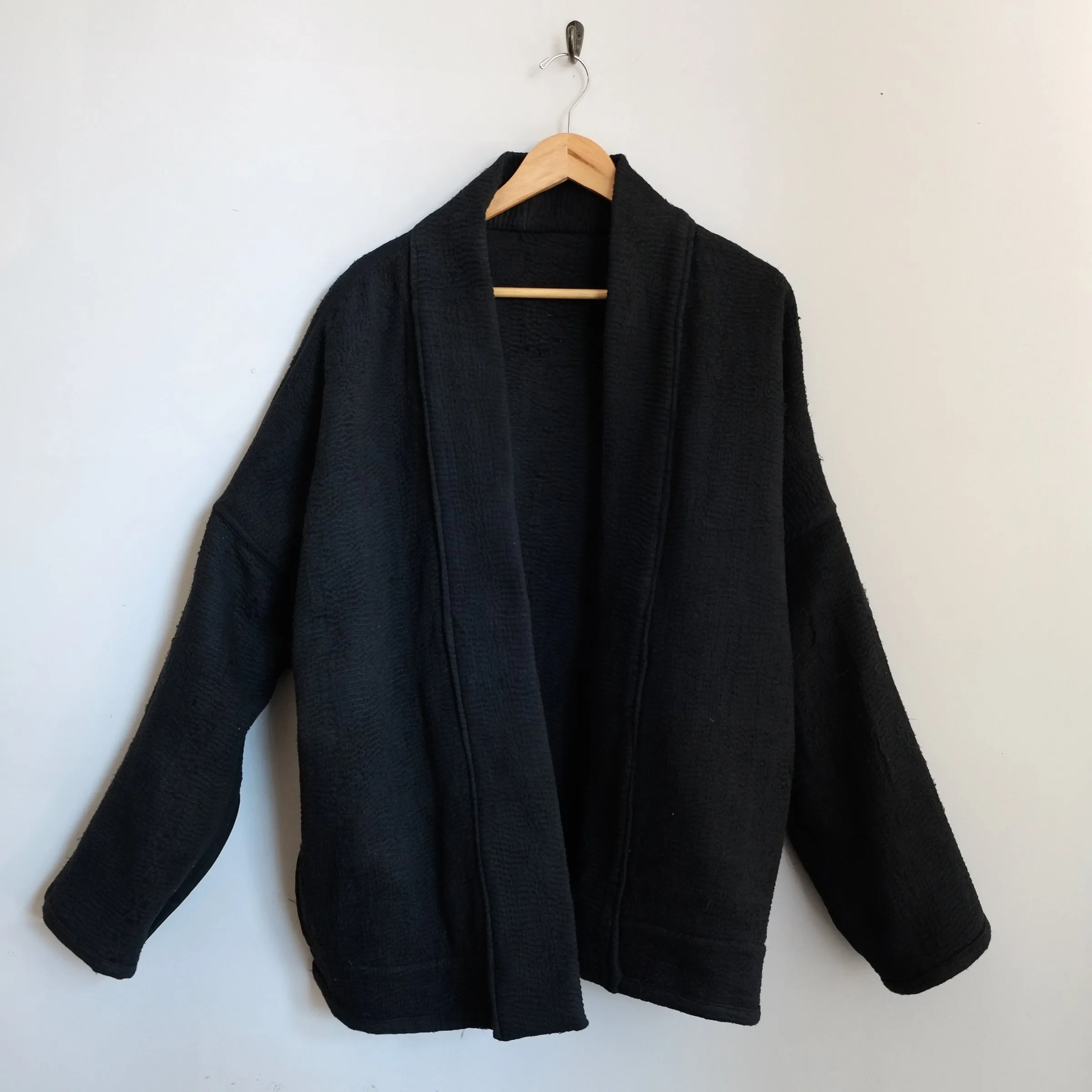 XL Black with Black Thread Anoushka Jacket LM150