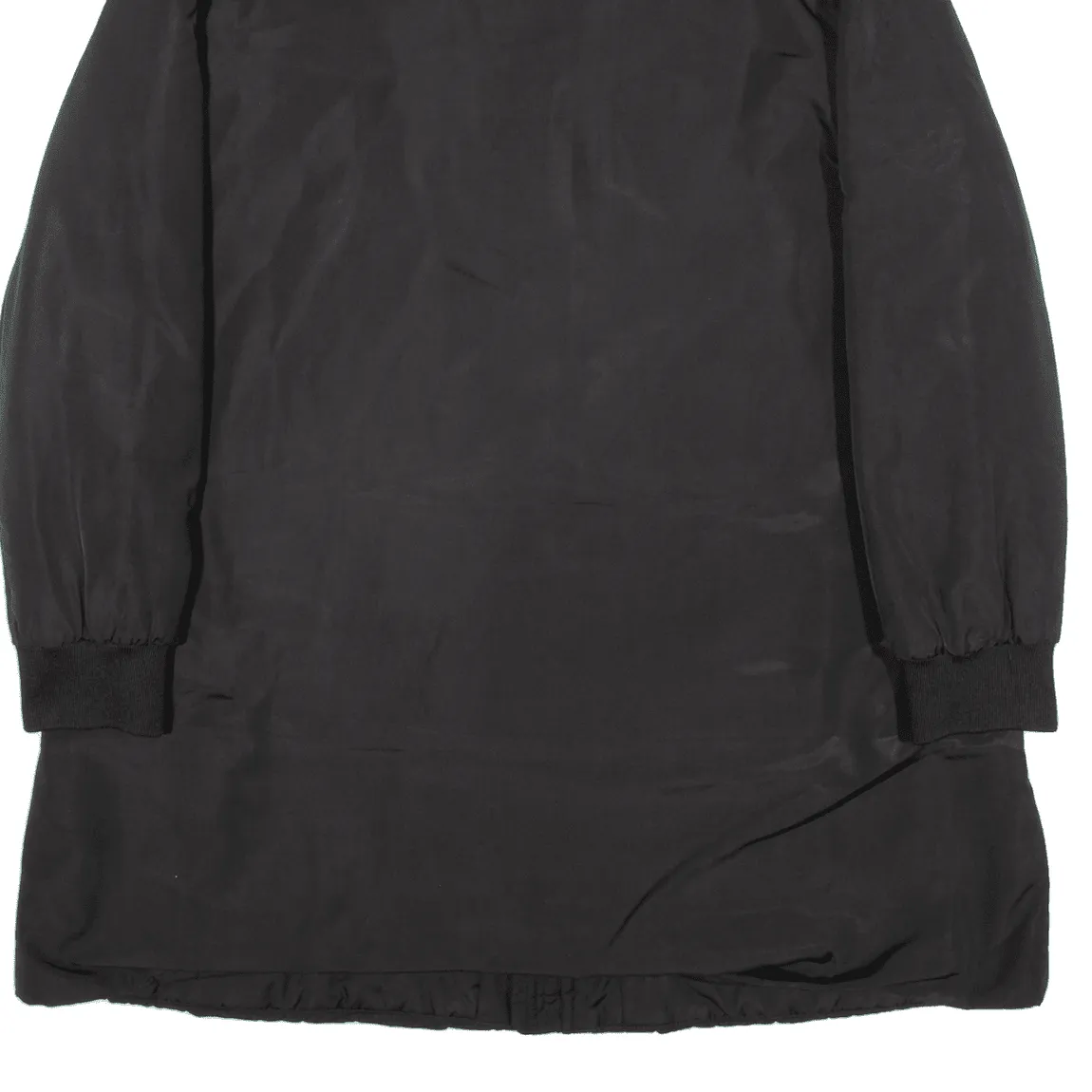 ZARA Trf Collection Quilted Lined Womens Bomber Coat Black S